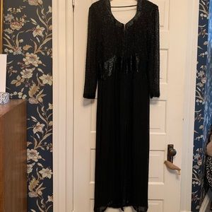Vintage black cocktail dress